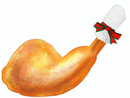 クリスマスチキンイラスト 無料イラストなら イラストac
