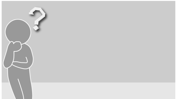 疑問を感じる壁紙・背景 疑問,不思議,謎,問いかけ,壁紙,背景,モノクロ,シルエット,人物のイラスト素材