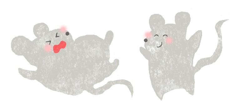 Illustration, mouse, tiny, animal, 