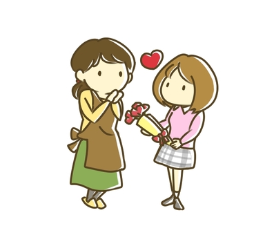 母の日 母の日 母の日,母,感謝のイラスト素材