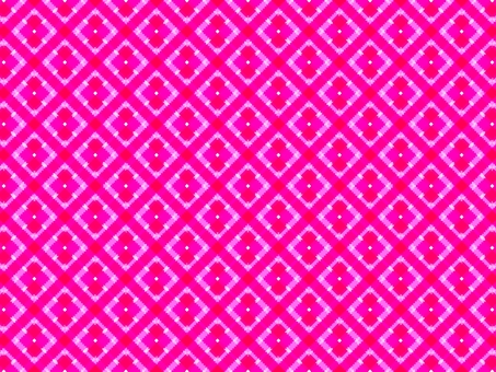 チェック柄の背景【ピンク】