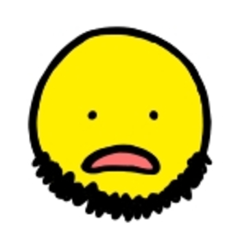 顎髭の生えた顔アイコン 顎髭,髭,顔,表情,キャラクター,アイコンのイラスト素材