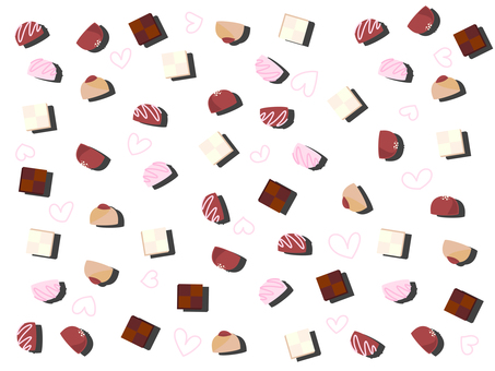 バレンタインラッピングハート(ホワイト) バレンタイン,ハッピーバレンタイン,valentine＇sdayのイラスト素材