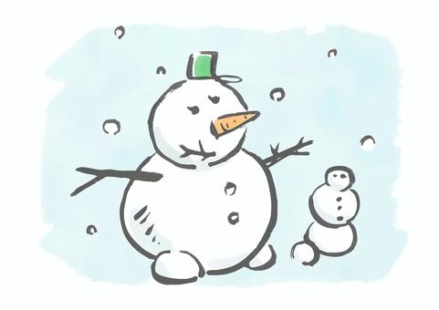 snowman, snowman, winter, snow, JPG, PNG and AI