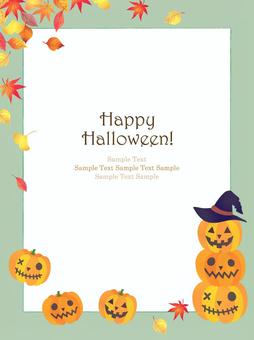 ハロウィンのフレーム、背景97