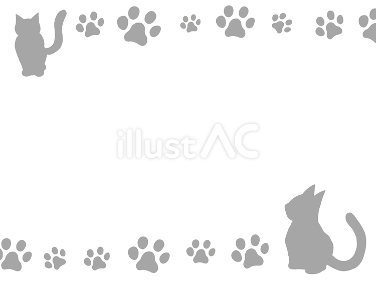 猫 猫,手形,動物のイラスト素材