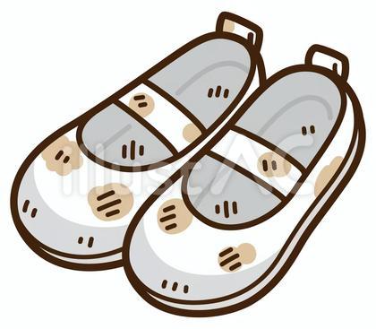 汚れた上履き