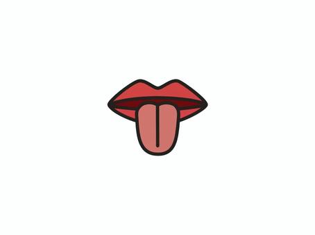 五感のパーツ 味覚 口1 五感のパーツ 味覚 口1 味覚,口,舌,ベロ,唇,味,食べる,味わう,舐める,感覚のイラスト素材