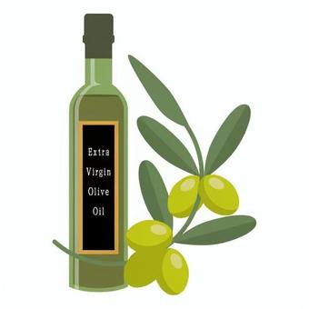 オリーブオイル スペイン,外国,社会,オリーブオイル,瓶,オリーブ,実,葉,緑,健康のイラスト素材