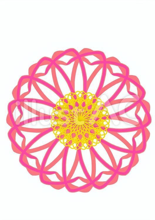 和風　花 花,フラワー,春のイラスト素材