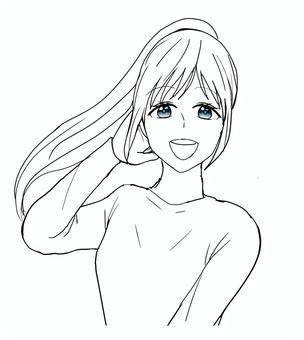 ポニーテール