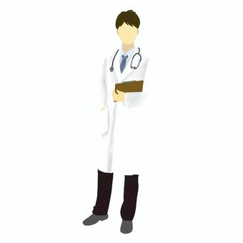 医師のイラスト 医師のイラスト 医師,人物,白衣のイラスト素材