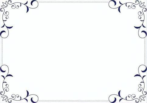 アンティークフレーム41・ブルー フレーム,枠,飾り枠,おしゃれフレーム,アンティークフレーム,クラシックフレーム,ブルー枠,ブルーフレーム,背景,壁紙のイラスト素材