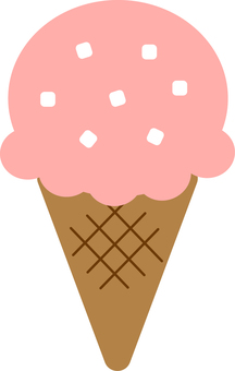 strawberry ice cream, , JPG and PNG