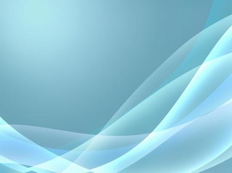 青色のウェーブの抽象的な背景 背景,壁紙,ウェーブ,水色,曲線,素材,抽象のイラスト素材