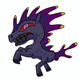 ナイトメア ナイトメア,モンスター,ファンタジー,rpg,悪魔,悪夢,夢,かっこいいのイラスト素材