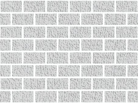 シームレスな壁タイル　白　色違いなし A 壁タイル,壁,タイル,ブロック,エンボス,幾何学的,模様,レンガ造り,建造物,背景のイラスト素材