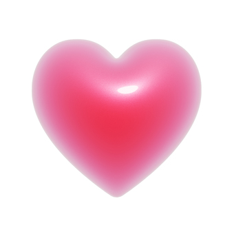 ぷっくりしたピンクハートの3Dアイコン2 ハート,アイコン,バレンタイン,3d,立体,マーク,可愛い,フェミニン,キュート,ぷっくりのイラスト素材
