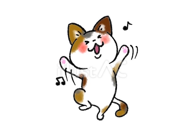猫のイラスト Happy Holidays FrKJYjdacAA6_QG.jpg:large