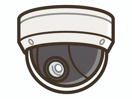 防犯カメラ_01 防犯カメラ,カメラ,監視カメラ,セキュリティ,防犯,監視,見守り,盗難対策,施設管理,セキュリティシステムのイラスト素材