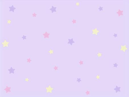かわいい手描き星のパステル背景 紫 背景,星,パステル,紫,手描き,くすみ,かわいい,淡色,ガーリー,カラフルのイラスト素材