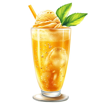 Ice cream and juice, ice cream, juice, food, JPG and PNG