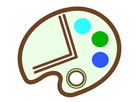 3 色油漆調色板圖標 3, JPG 和 PNG 3 色油漆調色板圖標 3, 油漆, 棘爪, 顏色, JPG 和 PNG