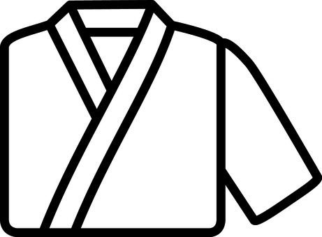 白の剣道着です。 剣道,着物,シンプル,武道,道場,防具,伝統,日本,白のイラスト素材