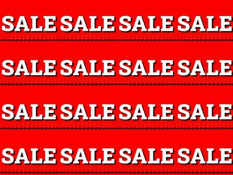 SALEの壁紙 sale,壁紙,赤,英語,影付き,セールのイラスト素材