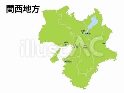 関西地方【県庁所在地あり】