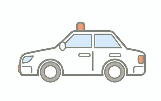 警察署の覆面パトカーのアイコン 警察署,覆面パトカー,緊急車両,赤色灯,覆面,パトカー,アイコン,イラストのイラスト素材