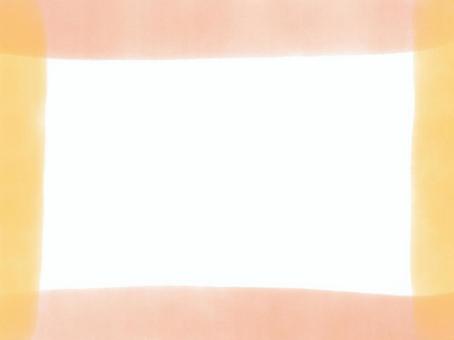 やさしい色合いのフレーム やさしい,かわいい,暖色,おしゃれ,フレーム,ぼかし,背景のイラスト素材