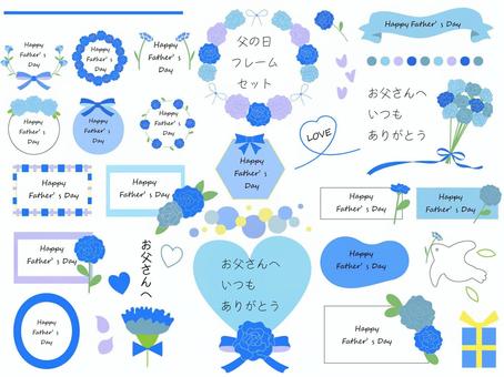 Illustration, father's day, rose, carnation, 