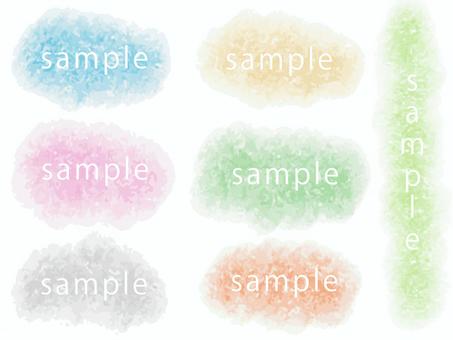 Pastel text frame, JPG Pastel text frame, frame, pastel, headline, JPG
