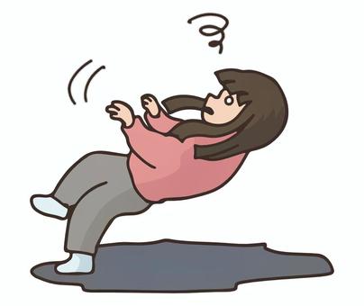 Illustration, dizziness, standing dizziness, faint, 