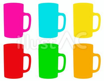 ビールジョッキ シルエットセット