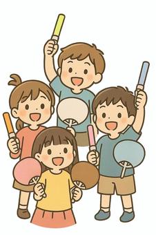 楽しそうな子供たち