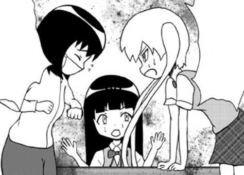 漫画吹き出し女子喧嘩