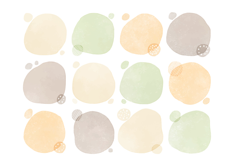 Autumn watercolor frame circular set background, JPG, PNG and AI Autumn watercolor frame circular set background, , JPG, PNG and AI
