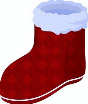 クリスマス靴 クリスマス靴 クリスマス,靴,ブーツ,冬,冬休み,靴下,イベント,ソックス,プレゼント,装飾のイラスト素材