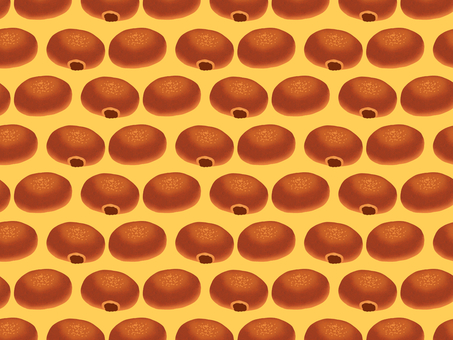 Anpan pattern wallpaper, matte yellow, anpan, wallpaper, bread, JPG