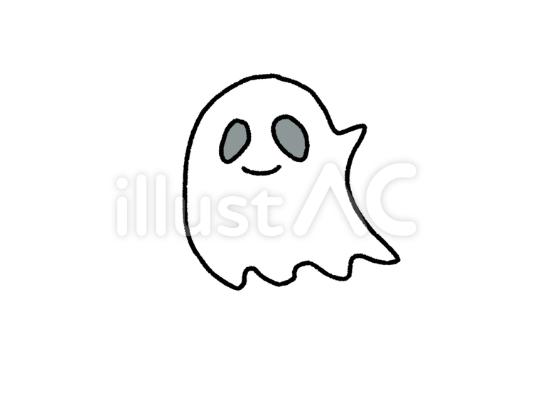 ゴースト ゴースト,ハロウィン,１０月のイラスト素材