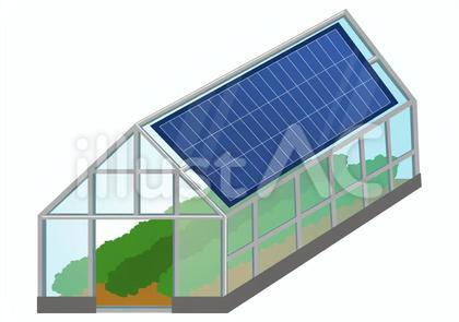 ペロブスカイト太陽電池用途例(ハウス)