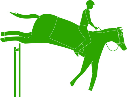 Illustration, horse riding, horse, get on, 