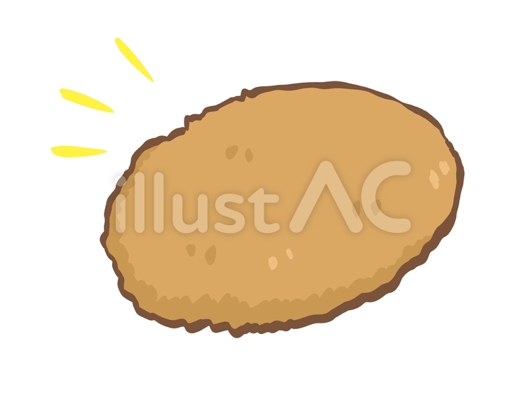 コロッケイラスト No 無料イラストなら イラストac