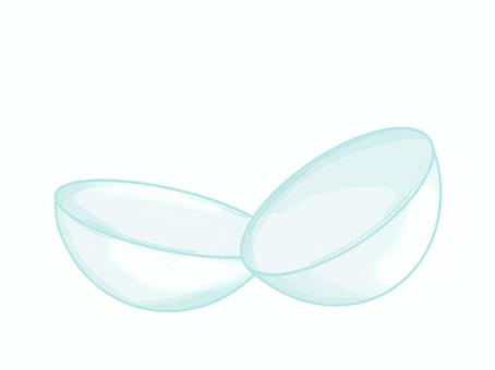 コンタクトレンズ コンタクトレンズ,視力補正,眼科,視力,医療機器,レンズのイラスト素材