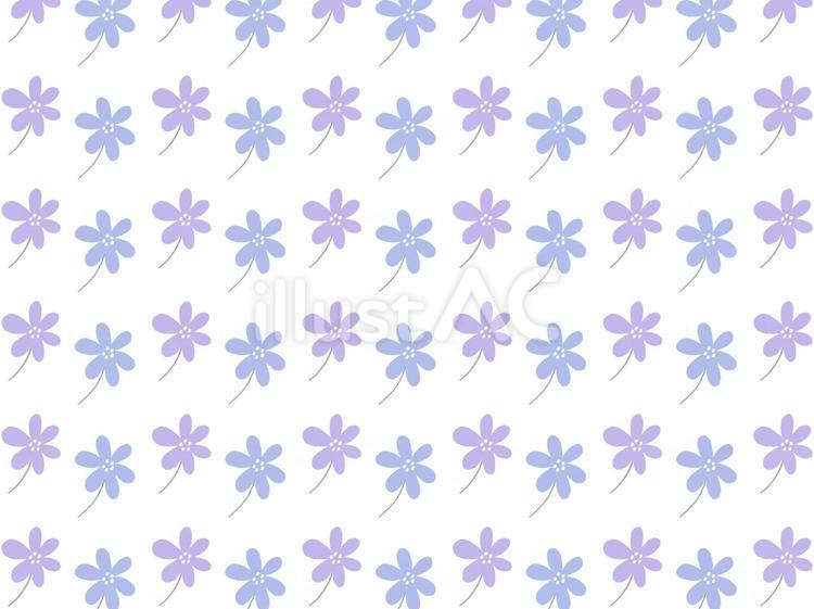 北欧風　花柄　パターン　シンプル 花,パターン,背景のイラスト素材