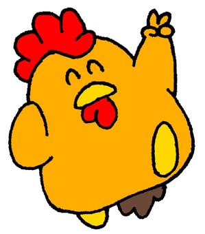 Chicken, chicken, a chicken, chicken, JPG and PNG