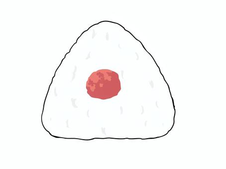 おにぎり たらこ おにぎり,おむすび,握り飯,米,たらこ,食べ物,主線あり,イラスト素材,広告,チラシのイラスト素材