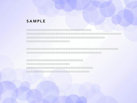 パープル系の資料背景　プレゼン　スライド 背景,バック,装飾,壁紙,シンプル,丸,円,おしゃれ,タイトル,表紙のイラスト素材